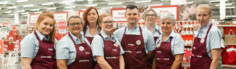 A group of smiling colleagues