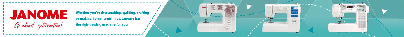 Janome Brand Banner