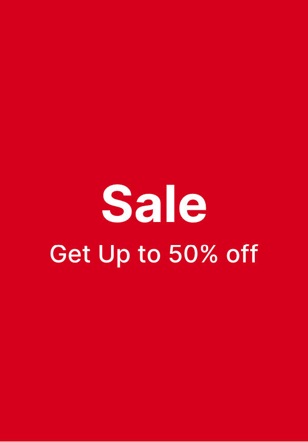 Sale. Get up to 50% off.