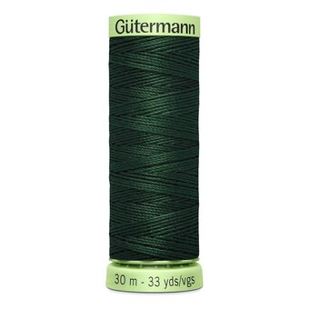 Gutermann Green Top Stitch Thread 30m (472)