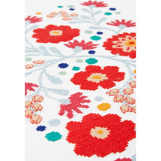 FREE PATTERN DMC Flowers Cross Stitch 0190 image number 5