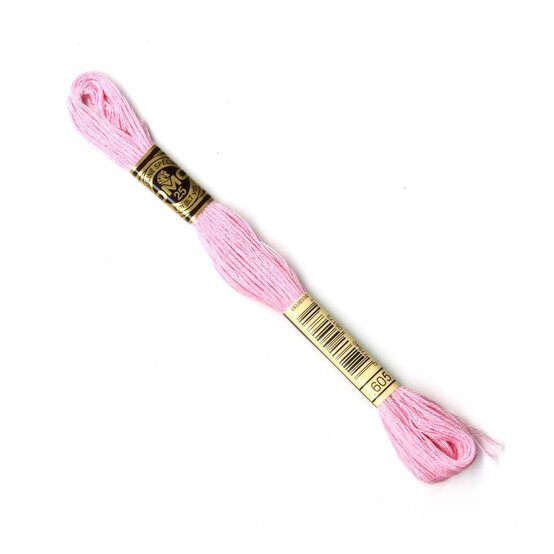 DMC Pink Mouline Special 25 Cotton Thread 8m (605) image number 1