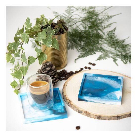 Pebeo Gedeo Square Coaster Moulds 2 Pack image number 5