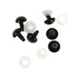 Black Toy Safety Eyes 6 Pack image number 3