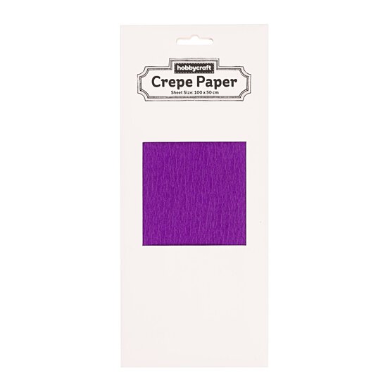 Purple Crepe Paper 100cm x 50cm image number 3