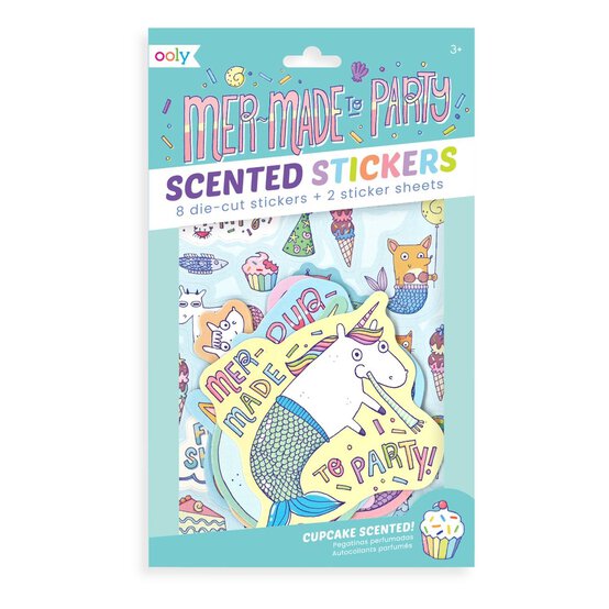 Mer-Made to Party Scented Stickers image number 1