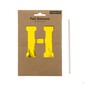 Extra Large Gold Foil Letter H Balloon image number 3