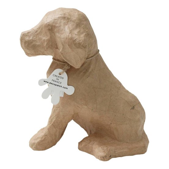 Decopatch Mache Dog 18cm image number 2