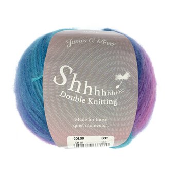 James C Brett Azure Delight Shhh DK Yarn 100g