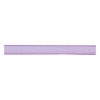 Purple Organdie Ribbon 6mm x 8m