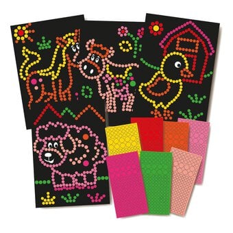 Farmyard Dotty Art 4 Pack