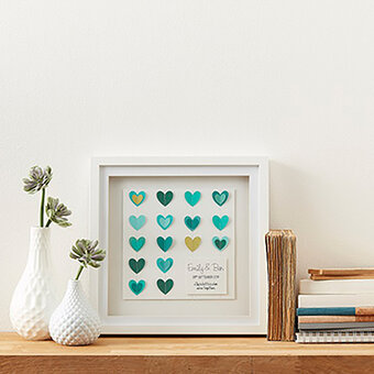 Cricut: How to Make a Heart Box Frame
