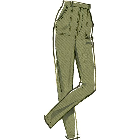 McCall&rsquo;s Angie Jeans Sewing Pattern M8162 (14-22) image number 3