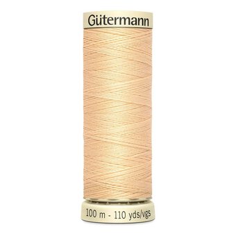 Gutermann Beige Sew All Thread 100m (6)