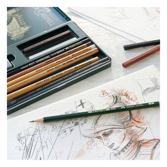 Faber-Castell Pitt Monochrome Set 9 Pack