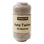 Kraft Brown Jute Twine 33m image number 2