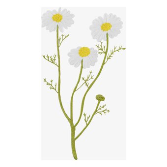 FREE PATTERN DMC Camomile Embroidery 0321