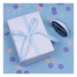 Light Blue Gingham Ribbon 9mm x 5m image number 5