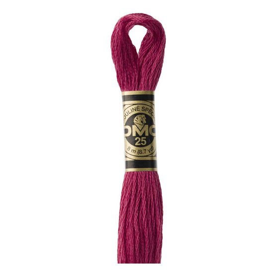 DMC Pink Mouline Special 25 Cotton Thread 8m (3350) image number 1