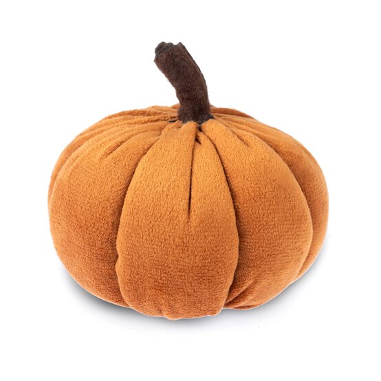 Rust Plush Pumpkin 9cm image number 1
