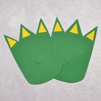 How to Make Dinosaur Feet