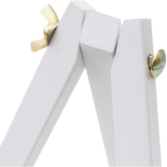 White Mini Tripod Table Easel 24 x 20 x 30cm image number 4