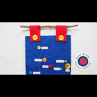 How to Sew a Solar System