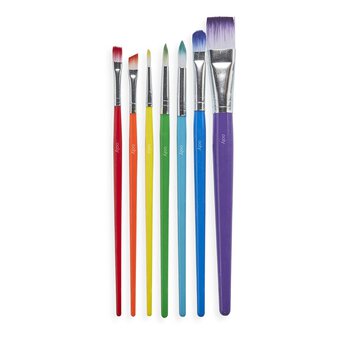 Lil Nylon Ombre Paint Brush Set 7 Pack