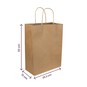 Kraft Gift Bag 33cm x 25cm 5 Pack image number 3