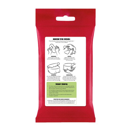 Renshaw Ready To Roll Pastel Green Icing 250g image number 3