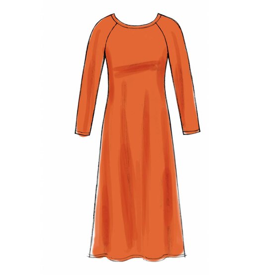 McCall&rsquo;s Dress and Leggings Sewing Pattern M7122 (XS-M) image number 4