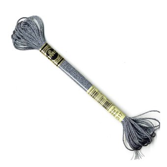 DMC Mouline Titanium Light Effects Embroidery Thread 8m (E317)