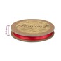 Poppy Red Double-Faced Satin Ribbon 6mm x 5m image number 4