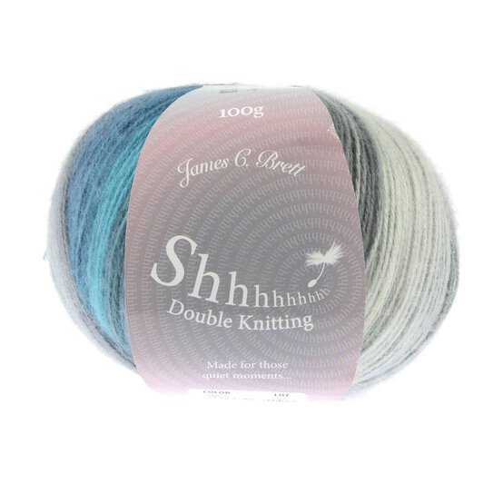 James C Brett Ice Water Shhh DK Yarn 100g image number 1