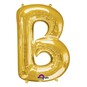 Extra Large Gold Foil Balloon Letter B image number 1