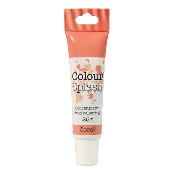 Coral Colour Splash Gel 25g image number 1