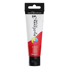 Daler-Rowney System3 Vermilion Hue Acrylic Paint 59ml