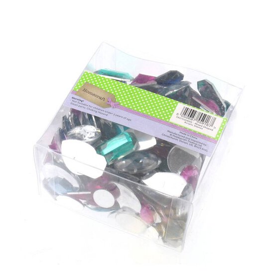 Mixed Shape Acrylic Stones image number 2