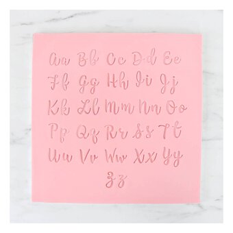 PME Fun Fonts Alphabet Stamp Set