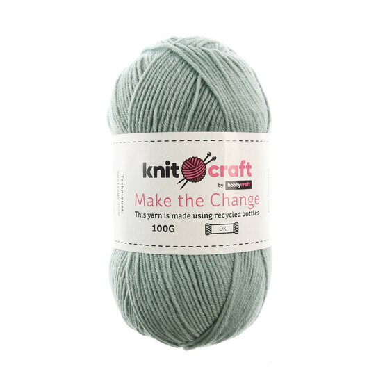 Knitcraft Duck Egg Blue Make the Change DK Yarn 100g