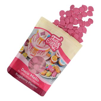 Funcakes Raspberry Flavour Deco Melts 250g