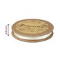 Antique White Double-Faced Satin Ribbon 6mm x 5m image number 4