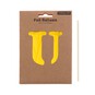 Extra Large Gold Foil Letter U Balloon image number 3