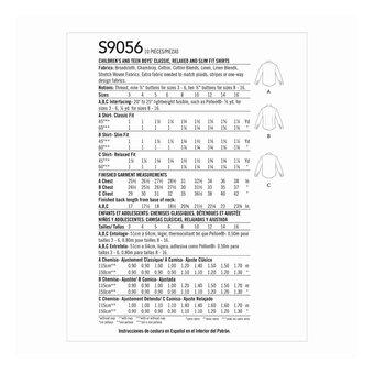 Simplicity Boys&rsquo; Shirt Sewing Pattern S9056 (8-16)