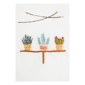 FREE PATTERN DMC Inside the Greenhouse Embroidery 0072