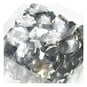 Large Silver Round Crystal Acrylic Stones image number 1