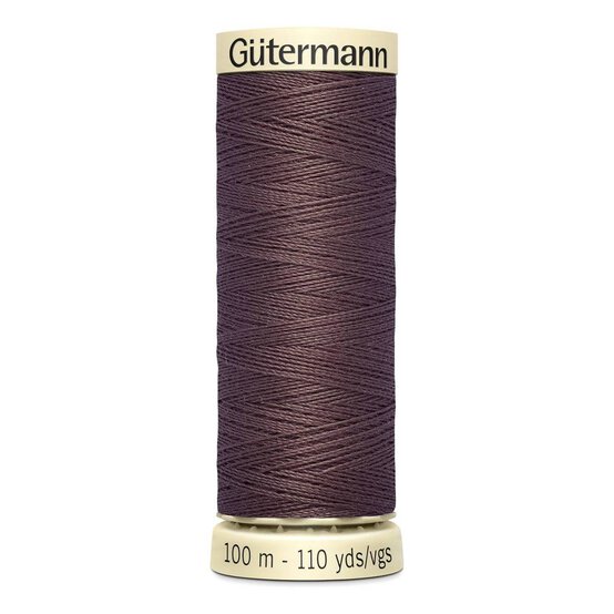 Gutermann Brown Sew All Thread 100m (423) image number 1