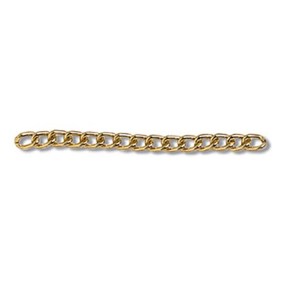 Gold Aluminium Chain by the Metre image number 2