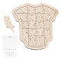 Ginger Ray Baby Shower Guest Book Puzzle  image number 1
