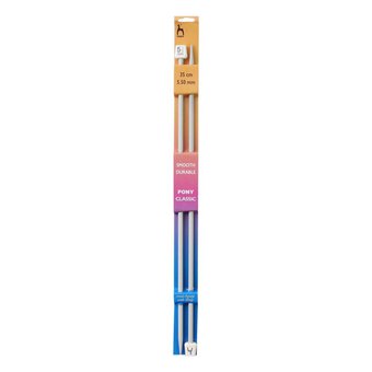 Pony Knitting Needles 5.5mm x 35cm